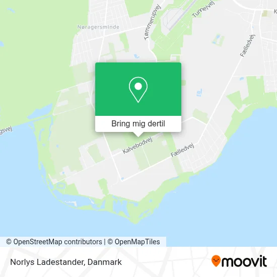 Norlys Ladestander kort