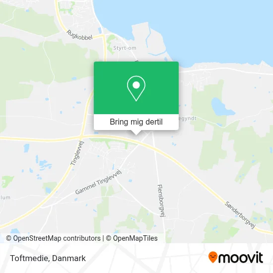 Toftmedie kort