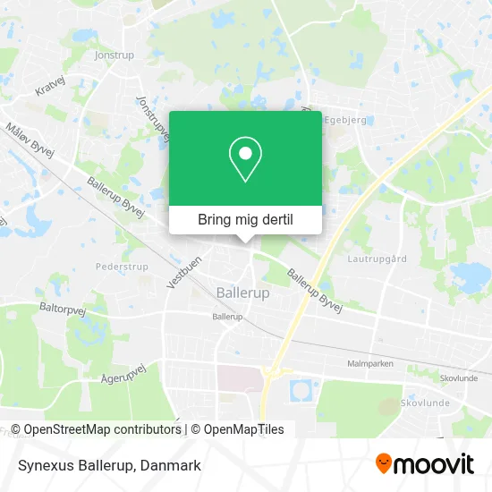 Synexus Ballerup kort