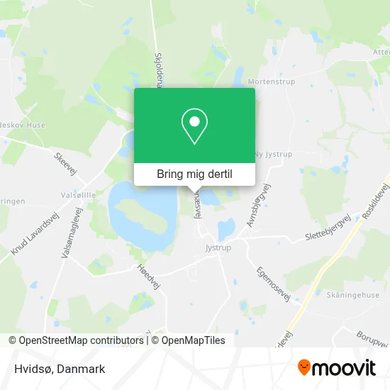 Hvidsø kort