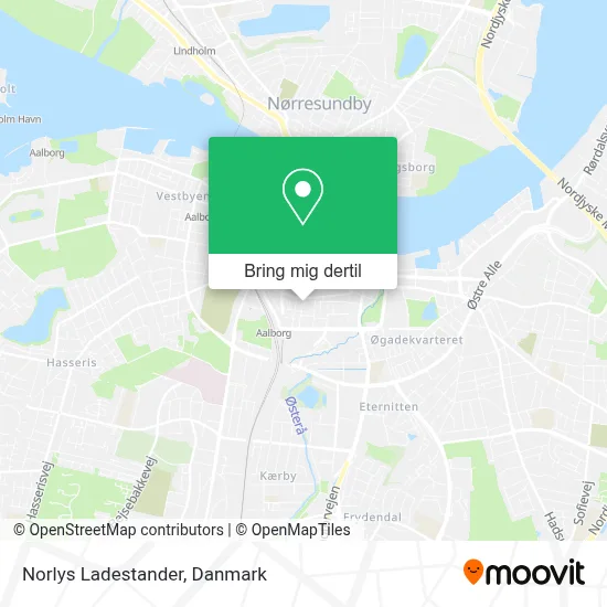 Norlys Ladestander kort