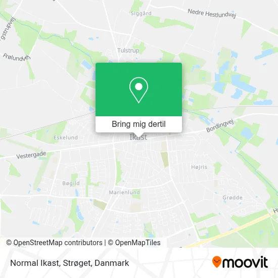 Normal Ikast, Strøget kort