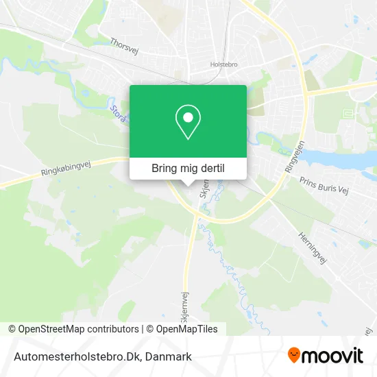 Automesterholstebro.Dk kort