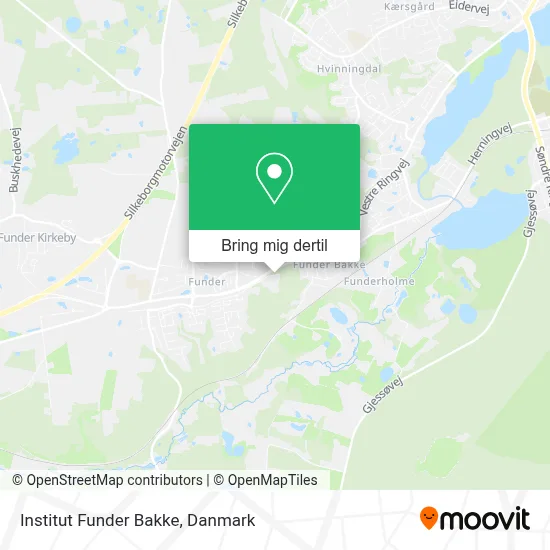 Institut Funder Bakke kort