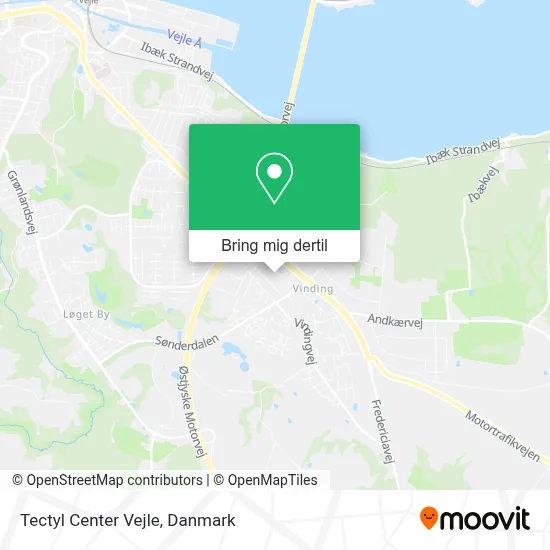 Tectyl Center Vejle kort