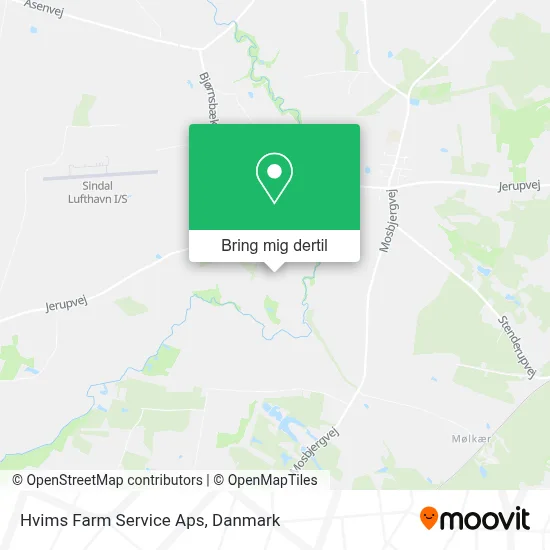 Hvims Farm Service Aps kort