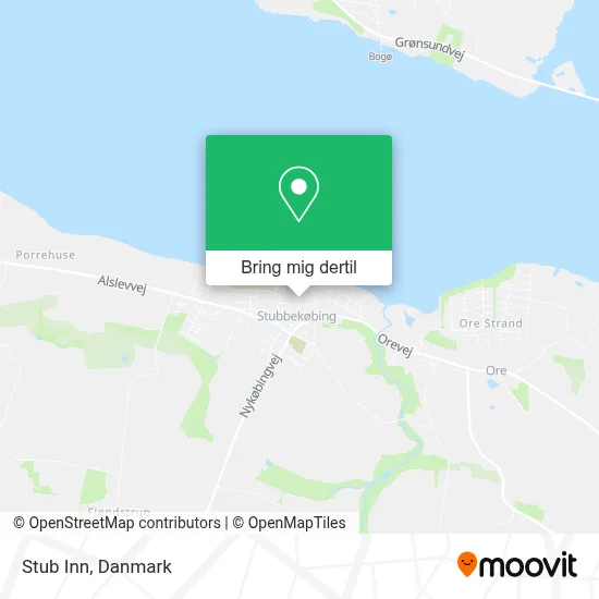 Stub Inn kort