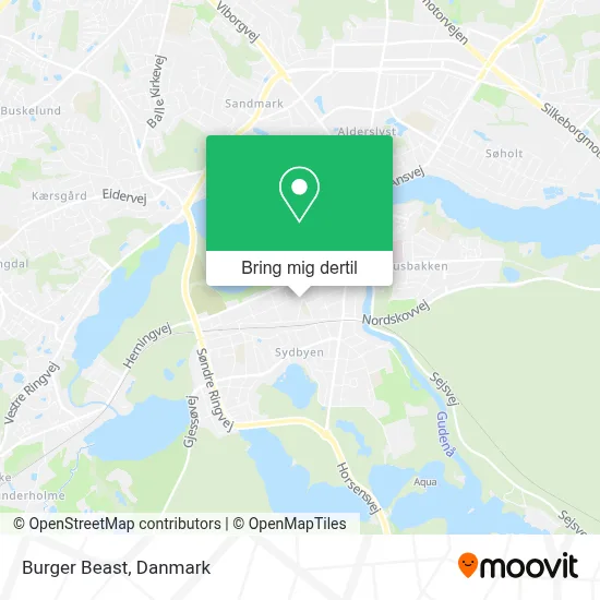 Burger Beast kort