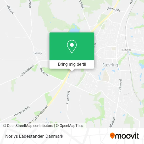 Norlys Ladestander kort