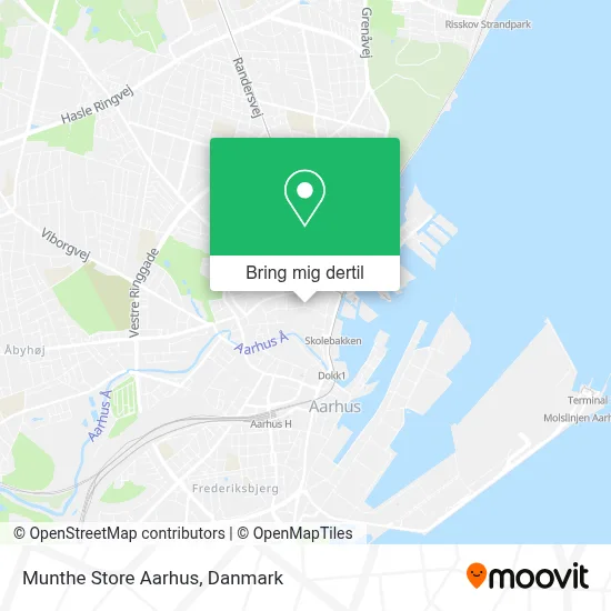 Munthe Store Aarhus kort