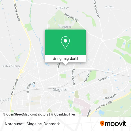 Nordhuset | Slagelse kort