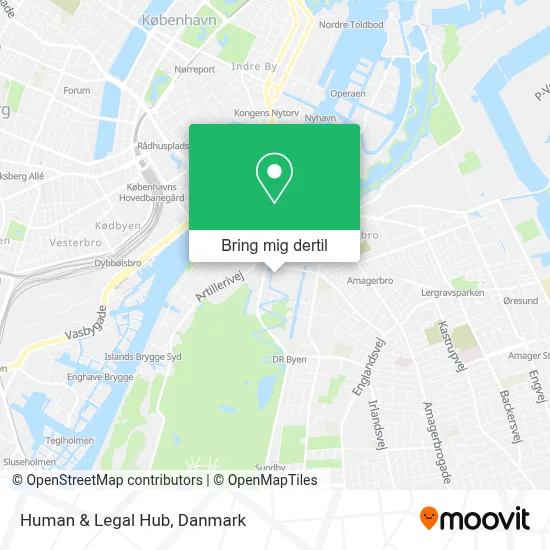 Human & Legal Hub kort