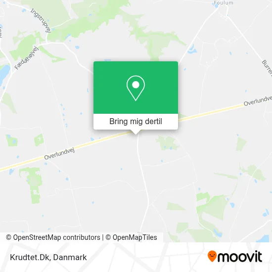Krudtet.Dk kort