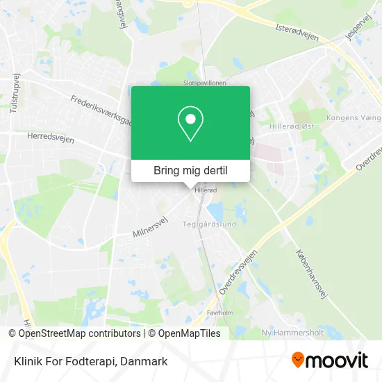 Klinik For Fodterapi kort