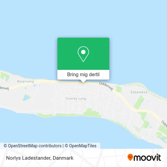 Norlys Ladestander kort