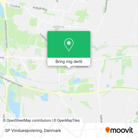 SP Vinduespolering kort