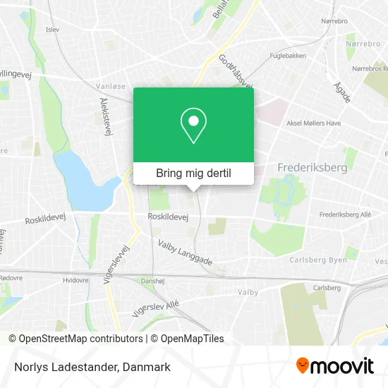 Norlys Ladestander kort
