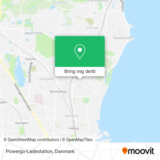 Powergo-Ladestation kort