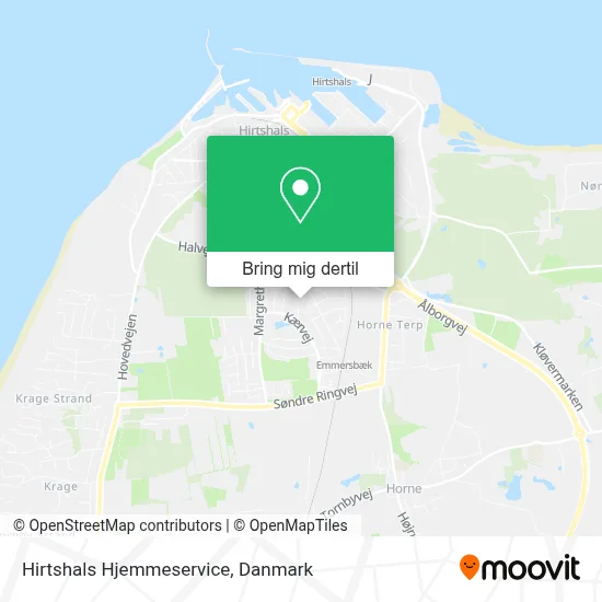Hirtshals Hjemmeservice kort
