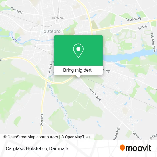 Carglass Holstebro kort