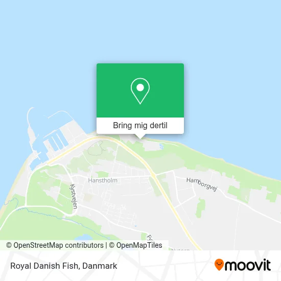 Royal Danish Fish kort
