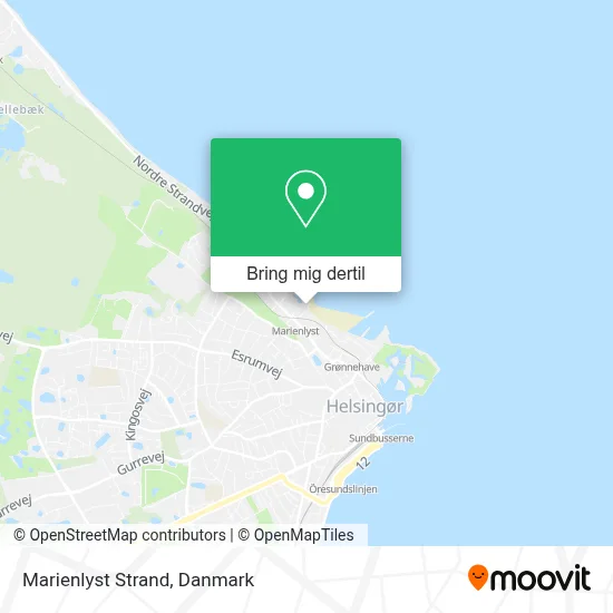 Marienlyst Strand kort