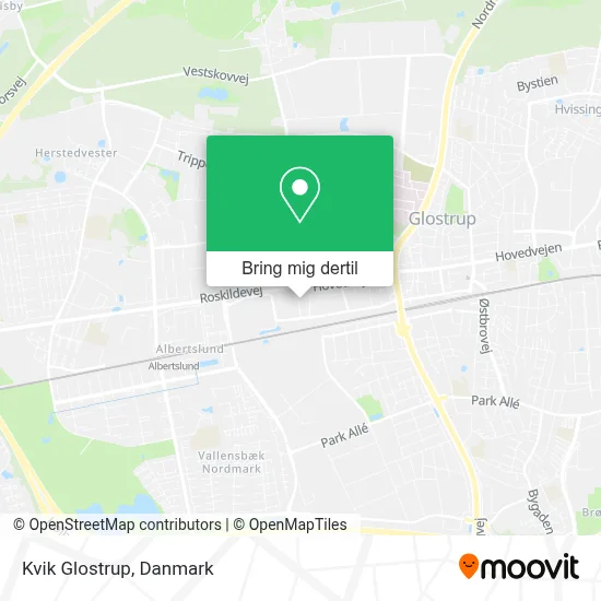 Kvik Glostrup kort