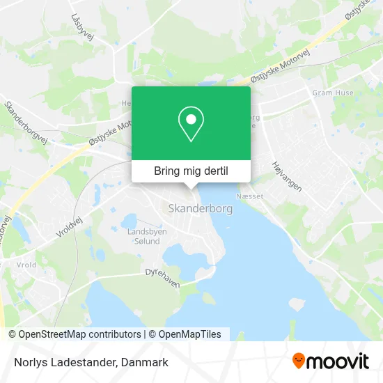 Norlys Ladestander kort