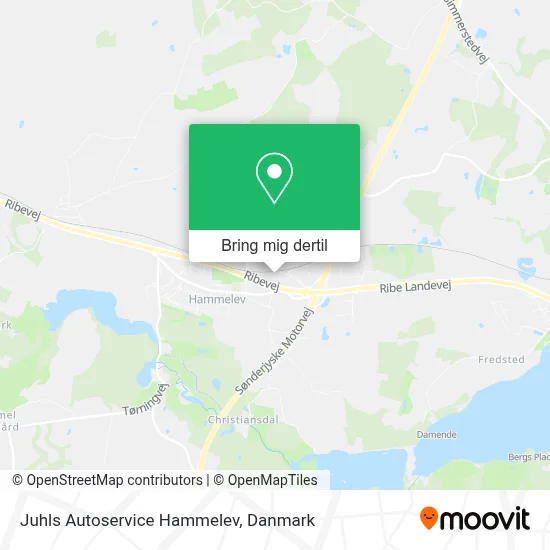 Juhls Autoservice Hammelev kort