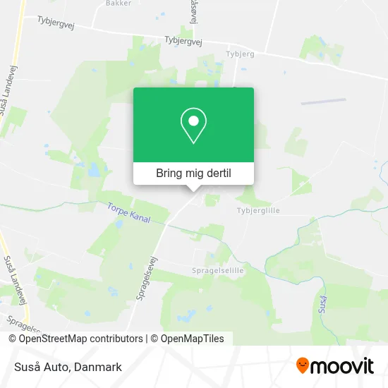 Suså Auto kort