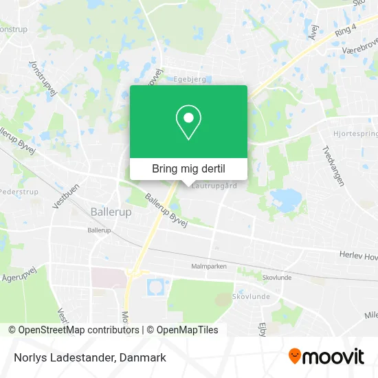 Norlys Ladestander kort