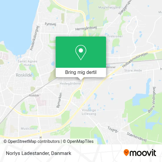 Norlys Ladestander kort