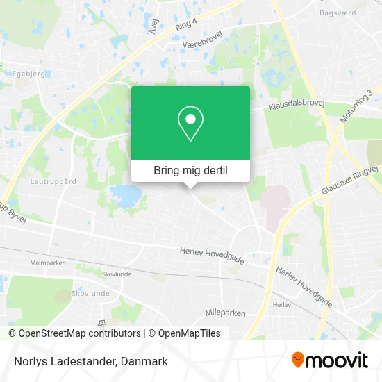 Norlys Ladestander kort