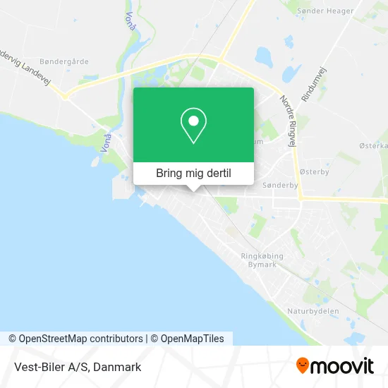 Vest-Biler A/S kort