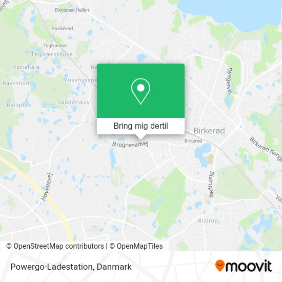Powergo-Ladestation kort