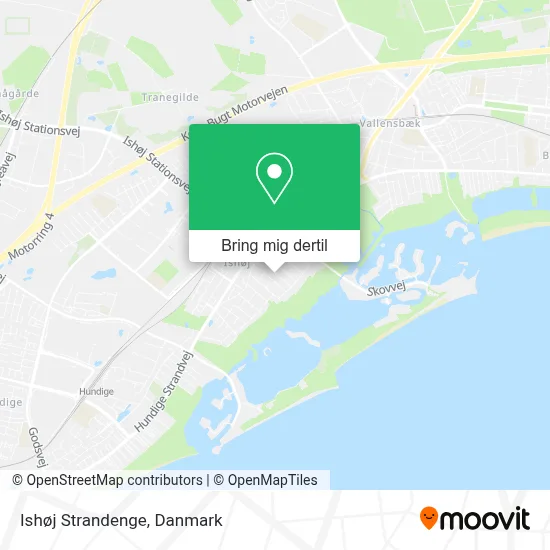 Ishøj Strandenge kort