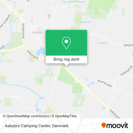 Aabybro Camping Center kort