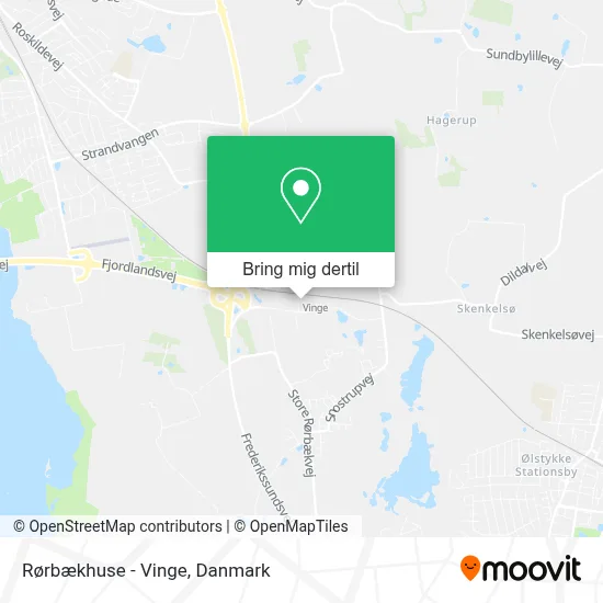 Rørbækhuse - Vinge kort