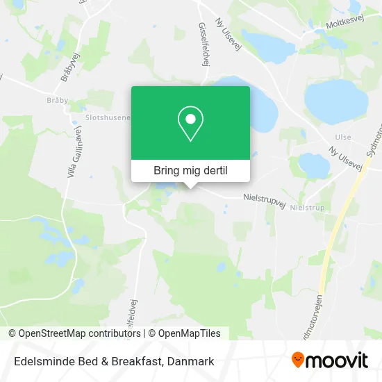 Edelsminde Bed & Breakfast kort