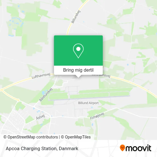 Apcoa Charging Station kort