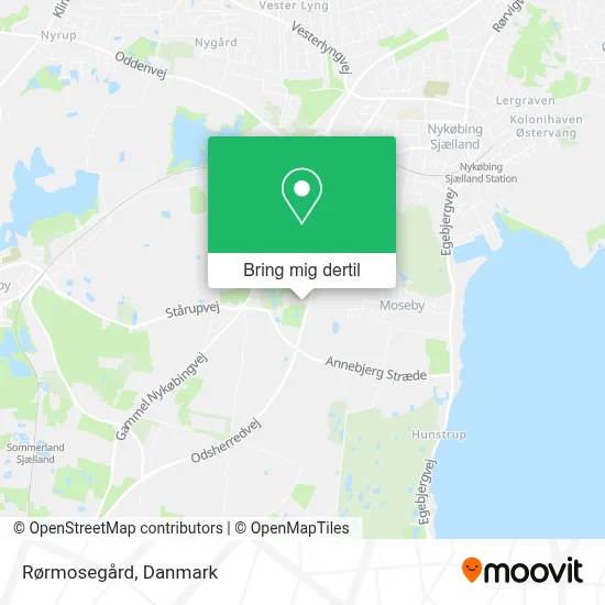 Rørmosegård kort