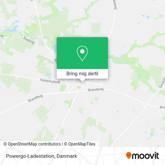 Powergo-Ladestation kort