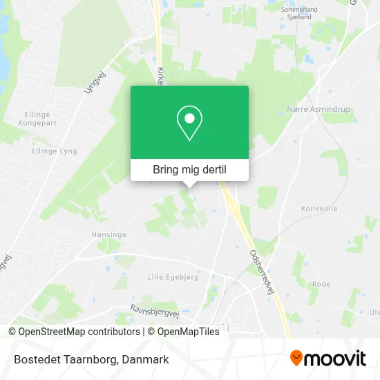 Bostedet Taarnborg kort