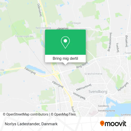 Norlys Ladestander kort