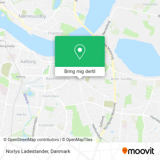 Norlys Ladestander kort