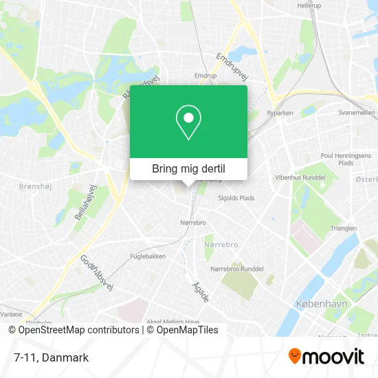 7-11 kort