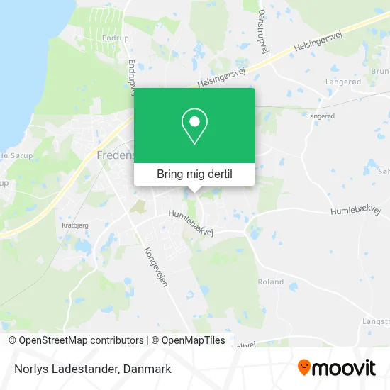 Norlys Ladestander kort