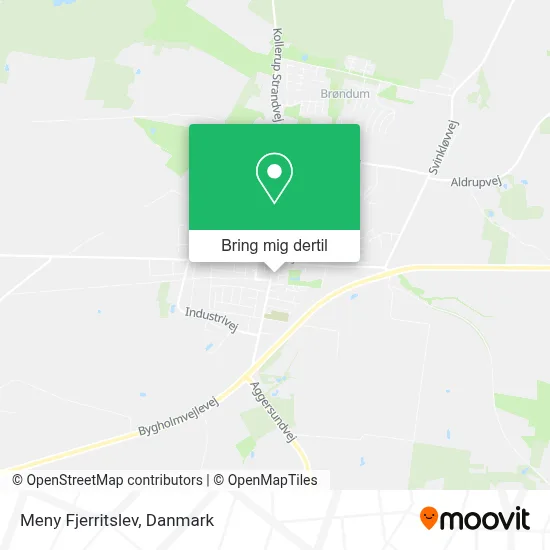Meny Fjerritslev kort