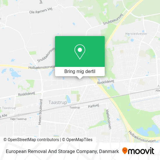 European Removal And Storage Company kort