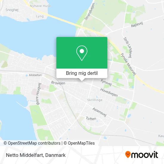 Netto Middelfart kort